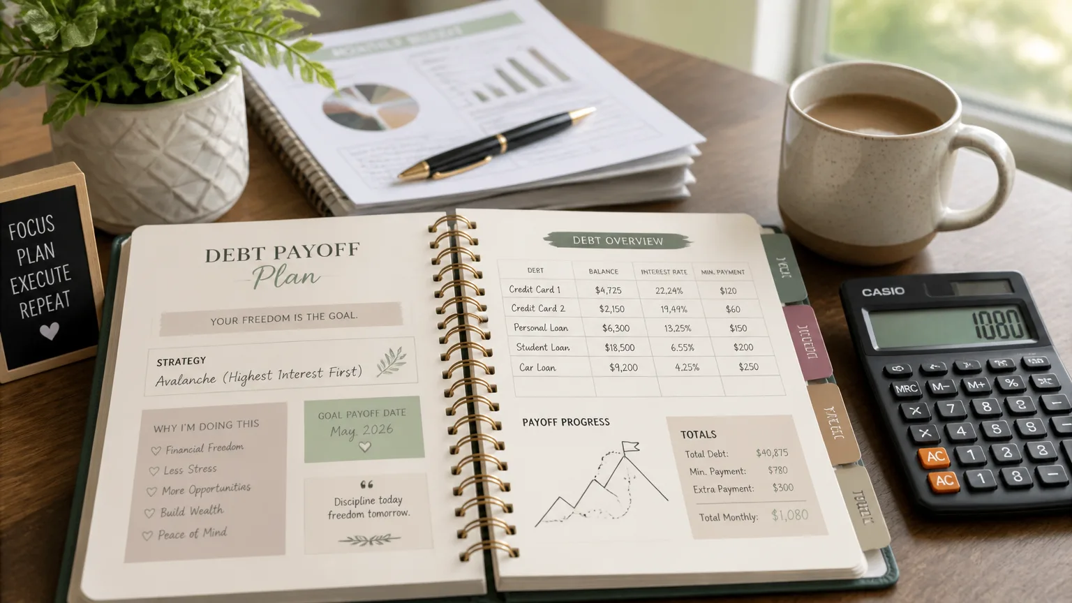 Crush Your Debt with the Ultimate Debt Payoff Template Guide